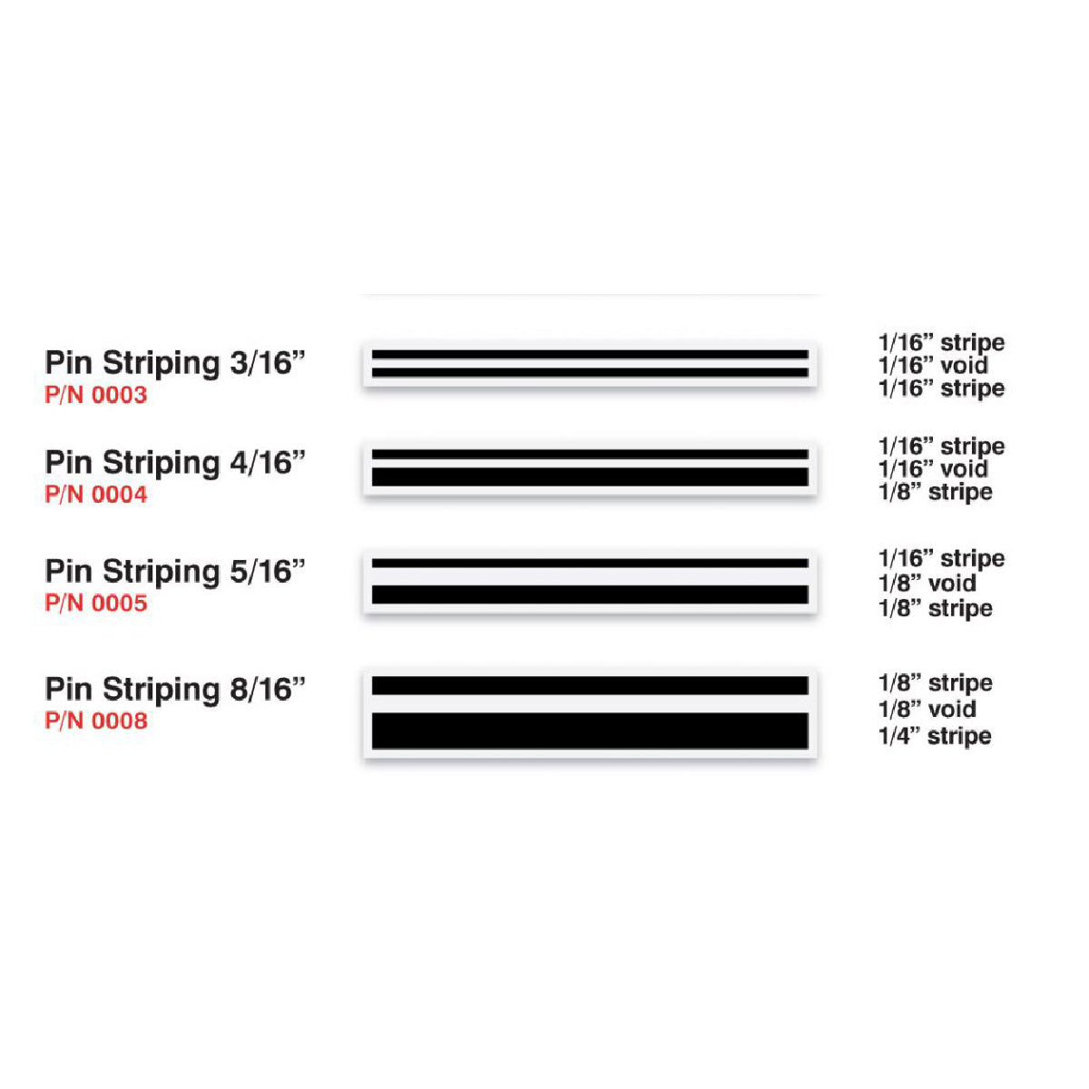 One Color Dual Pinstripe