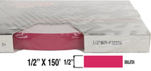 1/2" x 150' Half Inch Roll of Solid Premium Accent Stripe in many colors