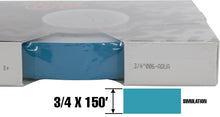 3/4" x 150' Three Quarter Inch Roll of Solid Premium Accent Stripe in many colors