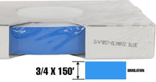 3/4" x 150' Three Quarter Inch Roll of Solid Premium Accent Stripe in many colors