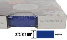 3/4" x 150' Three Quarter Inch Roll of Solid Premium Accent Stripe in many colors