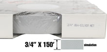 3/4" x 150' Three Quarter Inch Roll of Solid Premium Accent Stripe in many colors