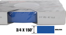 3/4" x 150' Three Quarter Inch Roll of Solid Premium Accent Stripe in many colors