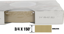 3/4" x 150' Three Quarter Inch Roll of Solid Premium Accent Stripe in many colors