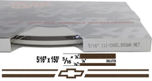 Large Bowtie Stripe Kit - 150' roll X 5/16" plus 6 Chevy Bowties avail in many colors