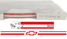 Large Bowtie Stripe Kit - 150' roll X 5/16" plus 6 Chevy Bowties avail in many colors