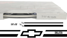 Large Bowtie Stripe Kit - 150' roll X 5/16" plus 6 Chevy Bowties avail in many colors