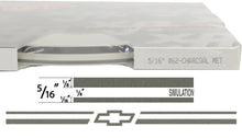 Large Bowtie Stripe Kit - 150' roll X 5/16" plus 6 Chevy Bowties avail in many colors