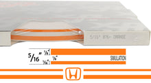 Large Honda Stripe Kit w/ 5/16" X150' roll - 6 Honda logos avail in many colors