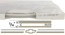 Large Bowtie Stripe Kit - 150' roll X 5/16" plus 6 Chevy Bowties avail in many colors