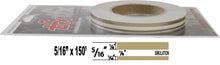 Popular Auto and Truck 5/16" x 50' Roll Accent Pinstripe Double Stripe