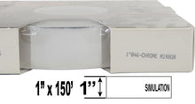 1" x 150' One Inch Roll of Solid Premium Accent Stripe in many colors
