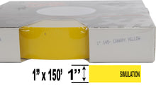 1" x 150' One Inch Roll of Solid Premium Accent Stripe in many colors