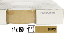1" x 150' One Inch Roll of Solid Premium Accent Stripe in many colors