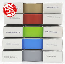 1" x 150' One Inch Roll of Solid Premium Accent Stripe in many colors