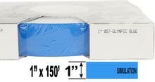 1" x 150' One Inch Roll of Solid Premium Accent Stripe in many colors