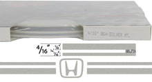 Large Honda Stripe Kit w/ 4/16" X 150' roll - 6 Honda logos avail in many colors