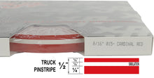 Half Inch Wide Truck PinStripe 1/2" (8/16") x 150' Roll Accent Pinstripe Stripe