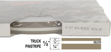 Half Inch Wide Truck PinStripe 1/2" (8/16") x 150' Roll Accent Pinstripe Stripe