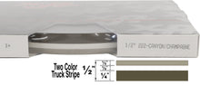 Half Inch Wide 2 Color Truck PinStripe 1/2" x 150'  Accent Striping