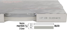 Half Inch Wide 2 Color Truck PinStripe 1/2" x 150'  Accent Striping