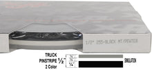Half Inch Wide 2 Color Truck PinStripe 1/2" x 150'  Accent Striping