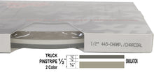 Half Inch Wide 2 Color Truck PinStripe 1/2" x 150'  Accent Striping