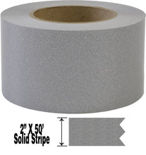 2" x 50' Two Inch Roll of Solid Premium Accent Stripe in many colors