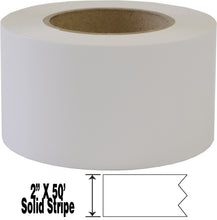 2" x 50' Two Inch Roll of Solid Premium Accent Stripe in many colors