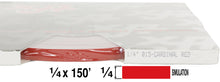 1/4" x 150' Quarter Inch Roll of Solid Premium Accent Stripe in many colors