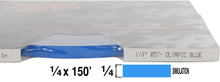 1/4" x 150' Quarter Inch Roll of Solid Premium Accent Stripe in many colors