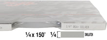 1/4" x 150' Quarter Inch Roll of Solid Premium Accent Stripe in many colors