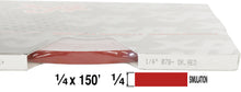1/4" x 150' Quarter Inch Roll of Solid Premium Accent Stripe in many colors