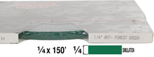 1/4" x 150' Quarter Inch Roll of Solid Premium Accent Stripe in many colors