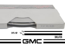 Large GMC Stripe Kit w/ 5/16" X 150' roll - 6 GMC logos avail in many colors