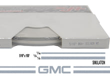 Large GMC Stripe Kit w/ 5/16" X 150' roll - 6 GMC logos avail in many colors