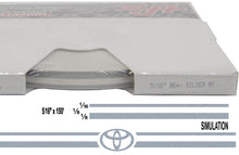 Large Toyota Stripe Kit w/ 5/16" X 150' roll - 6 Toyota logos avail in many colors