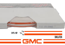 Large GMC Stripe Kit w/ 5/16" X 150' roll - 6 GMC logos avail in many colors