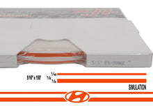 Large Hyundai Stripe Kit w/ 5/16" X 150' roll - 6 Hyundai logos avail in many colors