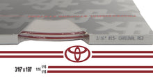 Large Toyota Stripe Kit w/ 3/16" X150' roll - 6 Toyota logos avail in many colors