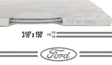 Large Ford Stripe Kit w/ 3/16" X150' roll - 6 Ford logos avail in many colors