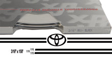 Large Toyota Stripe Kit w/ 3/16" X150' roll - 6 Toyota logos avail in many colors