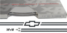 Large Chev Bowtie Stripe Kit w/ 3/16" X150' roll - 6 Chev Bowtie logos avail in many colors
