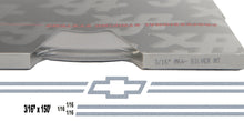 Large Chev Bowtie Stripe Kit w/ 3/16" X150' roll - 6 Chev Bowtie logos avail in many colors