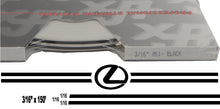 Large Lexus  Stripe Kit w/ 3/16" X150' roll - 6 Lexus logos avail in many colors