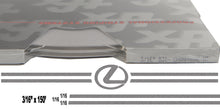 Large Lexus  Stripe Kit w/ 3/16" X150' roll - 6 Lexus logos avail in many colors