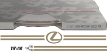 Large Lexus  Stripe Kit w/ 3/16" X150' roll - 6 Lexus logos avail in many colors