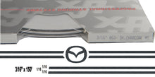 Large Mazda Stripe Kit w/ 3/16" X150' roll - 6 Mazda logos avail in many colors