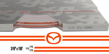 Large Mazda Stripe Kit w/ 3/16" X150' roll - 6 Mazda logos avail in many colors