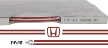 Large Honda Stripe Kit w/ 3/16" X150' roll - 6 Honda logos avail in many colors